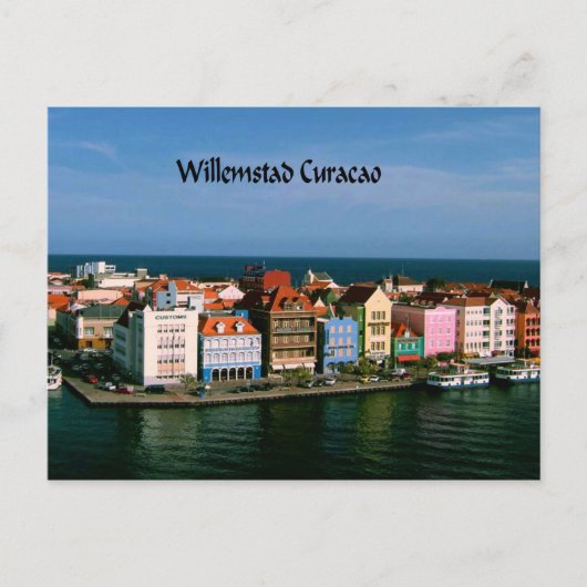 Willemstad Curacao Postkarte (Vorderseite)