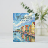Willemstad Curaçao Postkarte (Stehend Vorderseite)