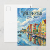 Willemstad Curaçao Postkarte (Vorne/Hinten)