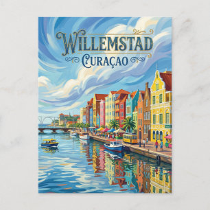Willemstad Curaçao Postkarte