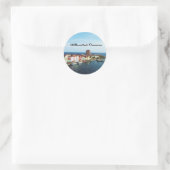Willemstad Curacao Runder Aufkleber (Tasche)