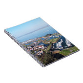 Willemstad Nederland drone overzicht. Notizblock (Rechte Seite)