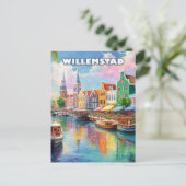 Willemstad Postkarte (Stehend Vorderseite)