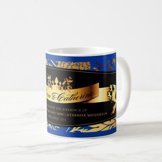 Willen u. Kate - die königliche Kaffeetasse (VorderseiteRechts)