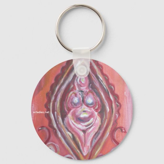 Willendorferin - Schlüsselger Schlüsselanhänger (Vorderseite)