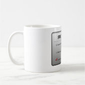 Willensfreiheit Kaffeetasse (Links)