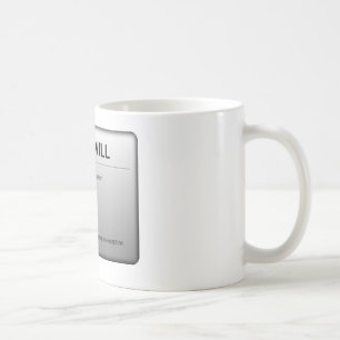 Willensfreiheit Kaffeetasse