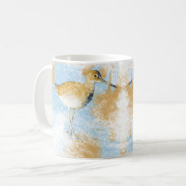 Willet Shorebird Art Kaffeetasse