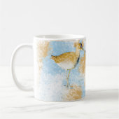Willet Shorebird Art Kaffeetasse (Links)