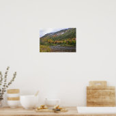 Willey Pond im Herbst. New Hmapshire Poster (Küche)