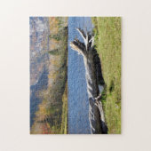 Willeys Pond, Saco River, North Conway, N.H. Puzzle (Vertikal)