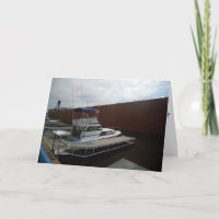 "WILLIAM A. IRVIN & Fishing Boats" Karte erhalten