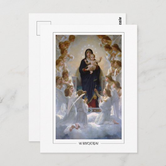 William-Adolphe Bouguereau #154 - Fine Art Postkarte (Vorne/Hinten)