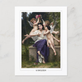 William-Adolphe Bouguereau #155 - Fine Art Postkarte