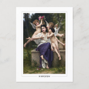 William-Adolphe Bouguereau #155 - Fine Art Postkarte