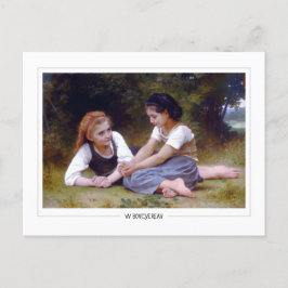 William-Adolphe Bouguereau #157 - Fine Art Postkarte