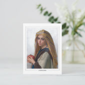William-Adolphe Bouguereau #168 - Fine Art Postkarte (Stehend Vorderseite)