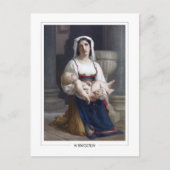William-Adolphe Bouguereau #172 - Fine Art Postkarte (Vorderseite)