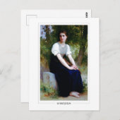 William-Adolphe Bouguereau #193 - Fine Art Postkarte (Vorne/Hinten)