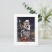 William-Adolphe Bouguereau #209 - Fine Art Postkarte (Stehend Vorderseite)