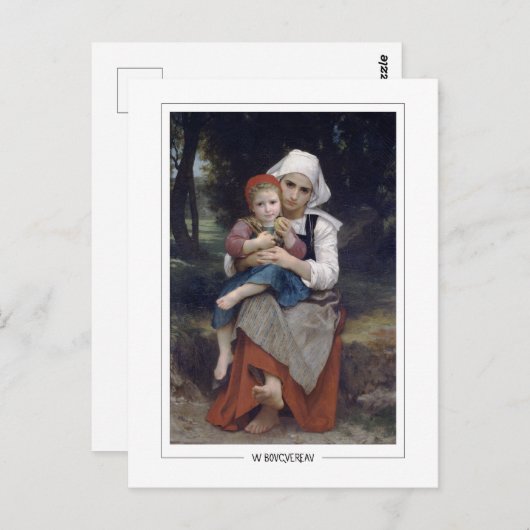 William-Adolphe Bouguereau #209 - Fine Art Postkarte (Vorne/Hinten)