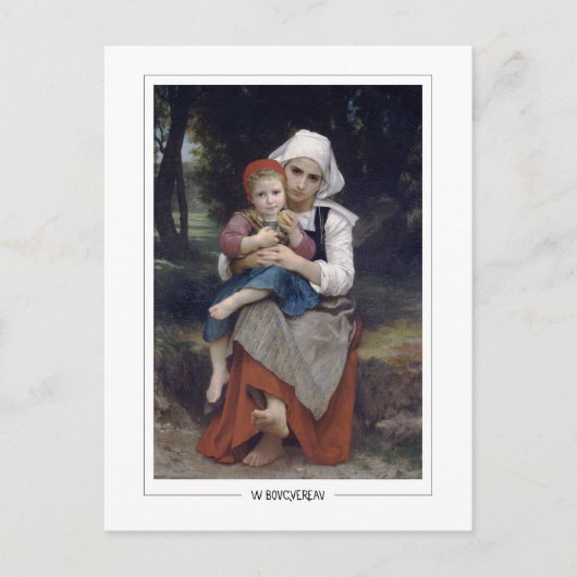 William-Adolphe Bouguereau #209 - Fine Art Postkarte (Vorderseite)