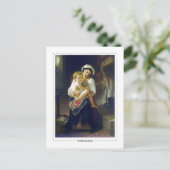 William-Adolphe Bouguereau #21 - Fine Art Postkarte (Stehend Vorderseite)