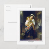 William-Adolphe Bouguereau #21 - Fine Art Postkarte (Vorne/Hinten)