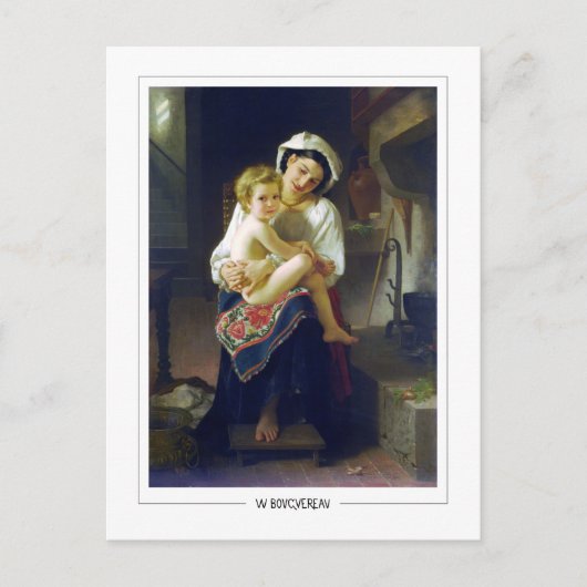 William-Adolphe Bouguereau #21 - Fine Art Postkarte (Vorderseite)