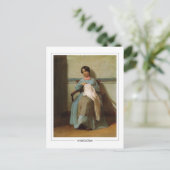 William-Adolphe Bouguereau #22 - Fine Art Postkarte (Stehend Vorderseite)