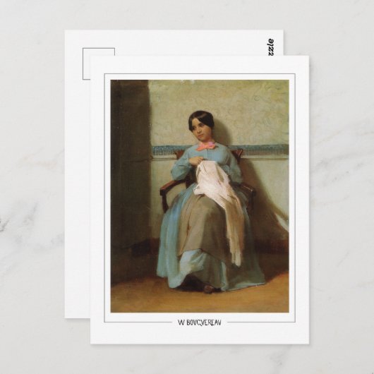 William-Adolphe Bouguereau #22 - Fine Art Postkarte (Vorne/Hinten)