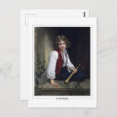 William-Adolphe Bouguereau #25 - Fine Art Postkarte (Vorne/Hinten)