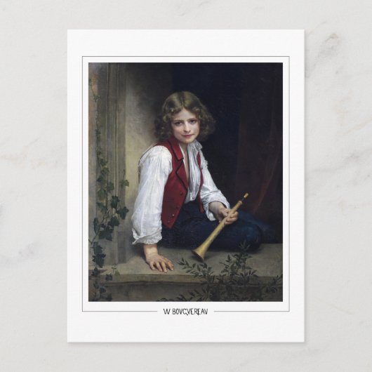 William-Adolphe Bouguereau #25 - Fine Art Postkarte (Vorderseite)