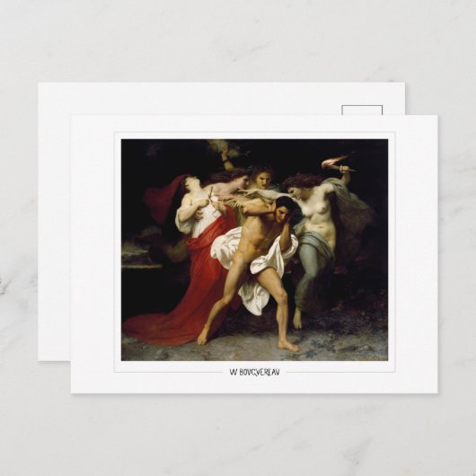 William-Adolphe Bouguereau #26 - Fine Art Postkarte (Vorne/Hinten)