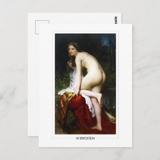 William-Adolphe Bouguereau #2 - Fine Art Postkarte (Vorne/Hinten)