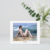 William-Adolphe Bouguereau #323 - Fine Art Postkarte (Stehend Vorderseite)