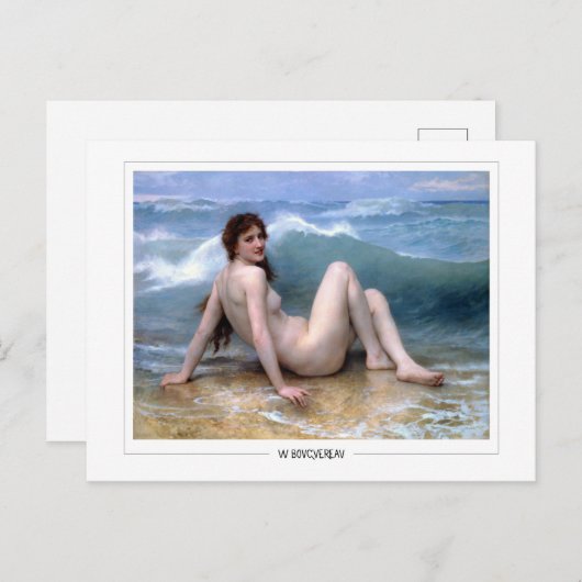 William-Adolphe Bouguereau #323 - Fine Art Postkarte (Vorne/Hinten)