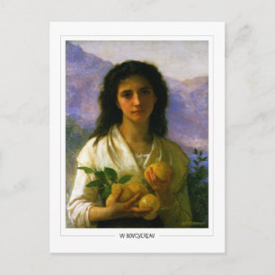 William-Adolphe Bouguereau #4 - Feine Kunst Postkarte
