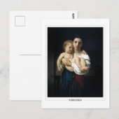 William-Adolphe Bouguereau #6 - Fine Art Postkarte (Vorne/Hinten)