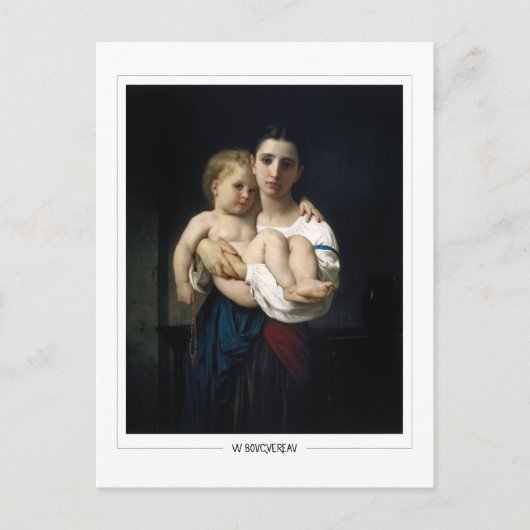 William-Adolphe Bouguereau #6 - Fine Art Postkarte (Vorderseite)