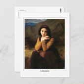 William-Adolphe Bouguereau #88 - Fine Art Postkarte (Vorne/Hinten)