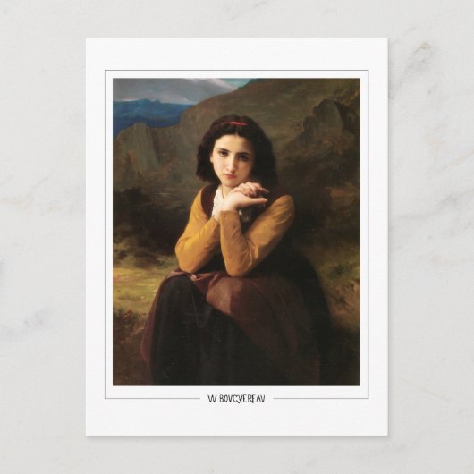 William-Adolphe Bouguereau #88 - Fine Art Postkarte (Vorderseite)