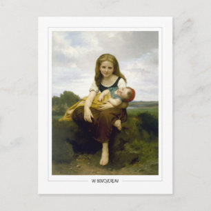 William-Adolphe Bouguereau #9 - Feine Kunst Postkarte