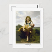 William-Adolphe Bouguereau #9 - Fine Art Postkarte (Vorne/Hinten)