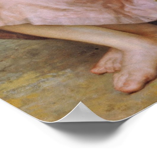 William-Adolphe Bouguereau-A Calling 1896 Poster (Ecke)