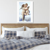 William Adolphe Bouguereau angels Leinwanddruck (Insitu (Schlafzimmer))