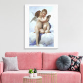 William Adolphe Bouguereau angels Leinwanddruck (Insitu (Wohnzimmer))