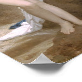 William-Adolphe Bouguereau-Bather Poster (Ecke)