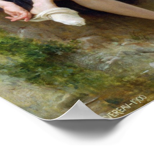 William-Adolphe Bouguereau-Before Poster (Ecke)