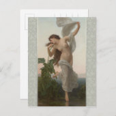 William-Adolphe Bouguereau Dawn L’Aurore CC0874 Postkarte (Vorne/Hinten)